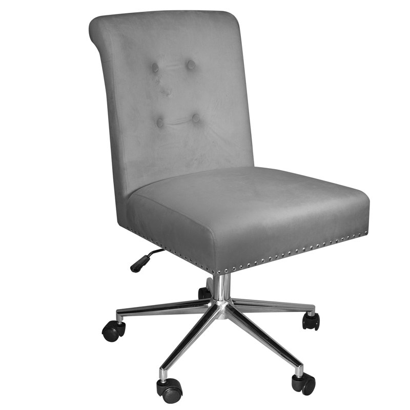 Rosdorf Park Velvet Task Chair & Reviews Wayfair